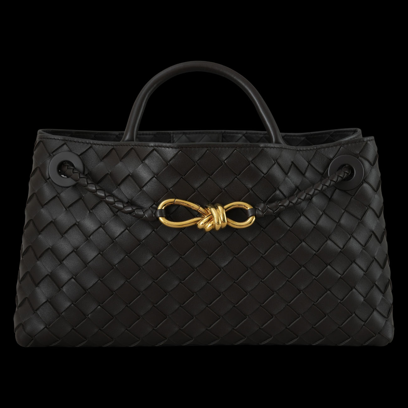 BOTTEGA VENETA(USED)보테가베네타 인트레치아토 안디아모 스몰 E/W